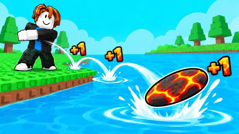 +1 Stone Skipping artwork